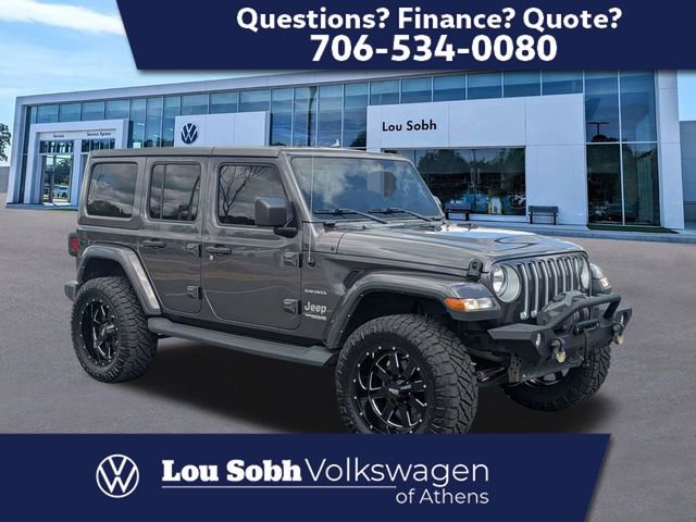 Used 2021 Jeep Wrangler Unlimited Sahara AWD/4WD image 1