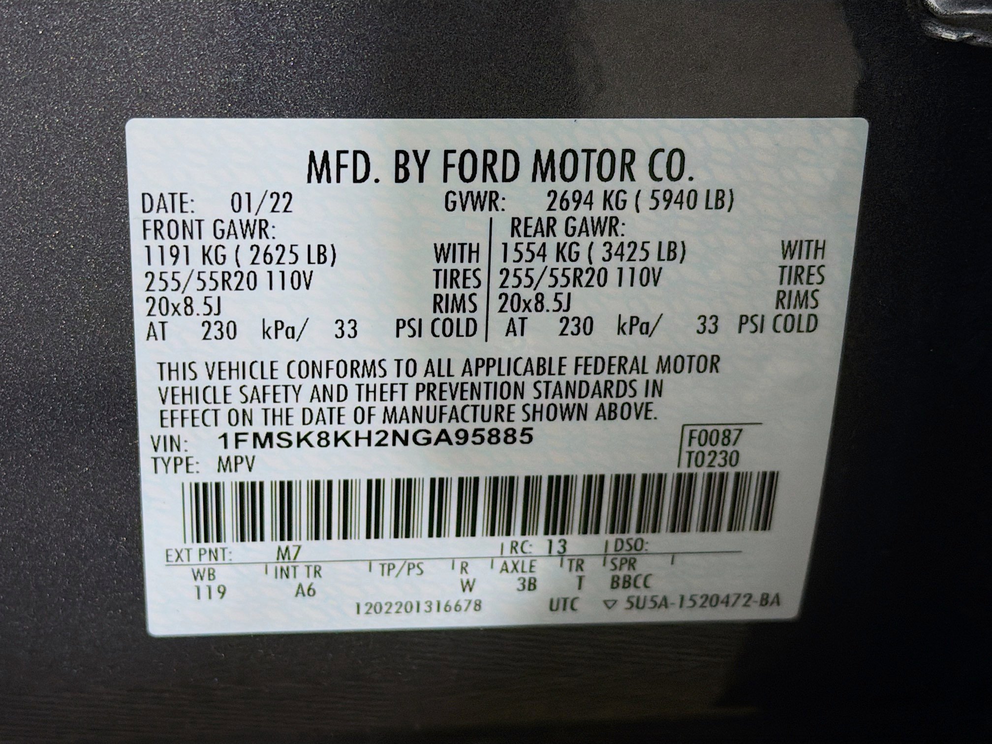 Used 2022 Ford Explorer ST-Line image 34