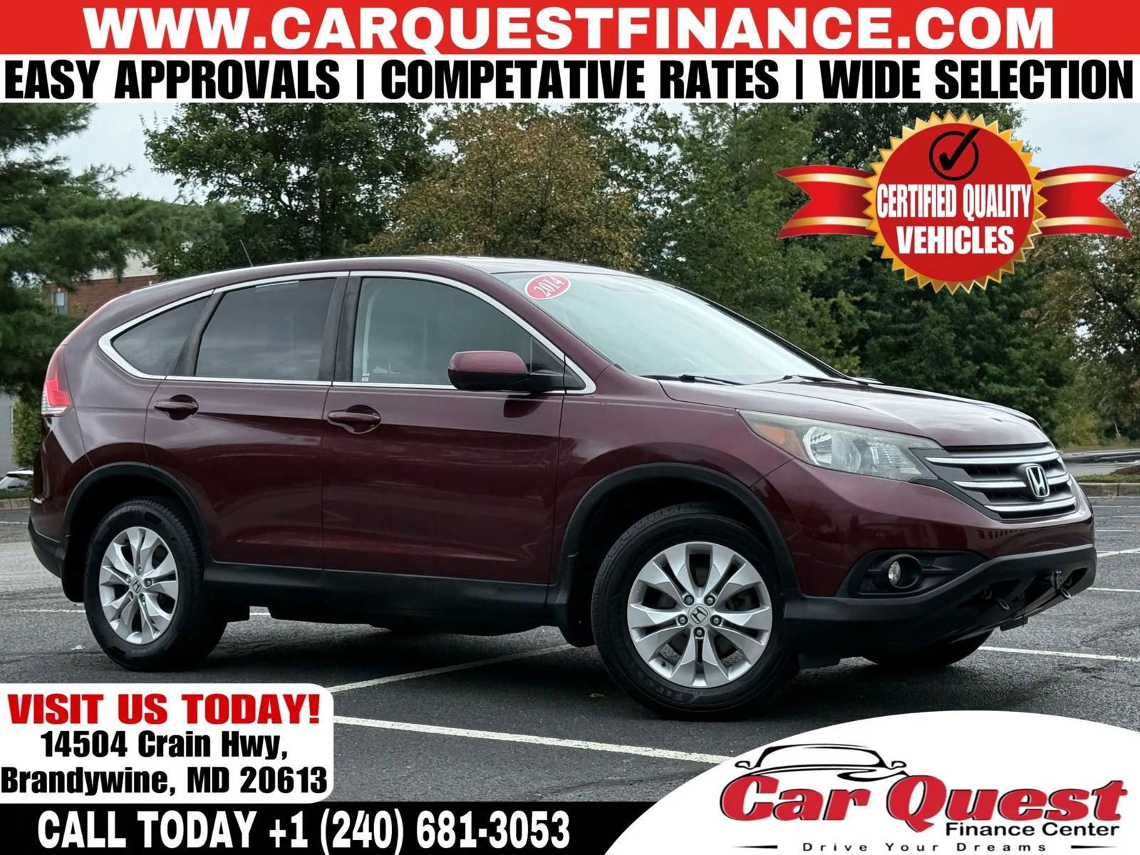Used 2014 Honda CR-V EX