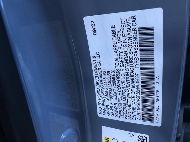 Used 2022 Honda Accord Sport image 32