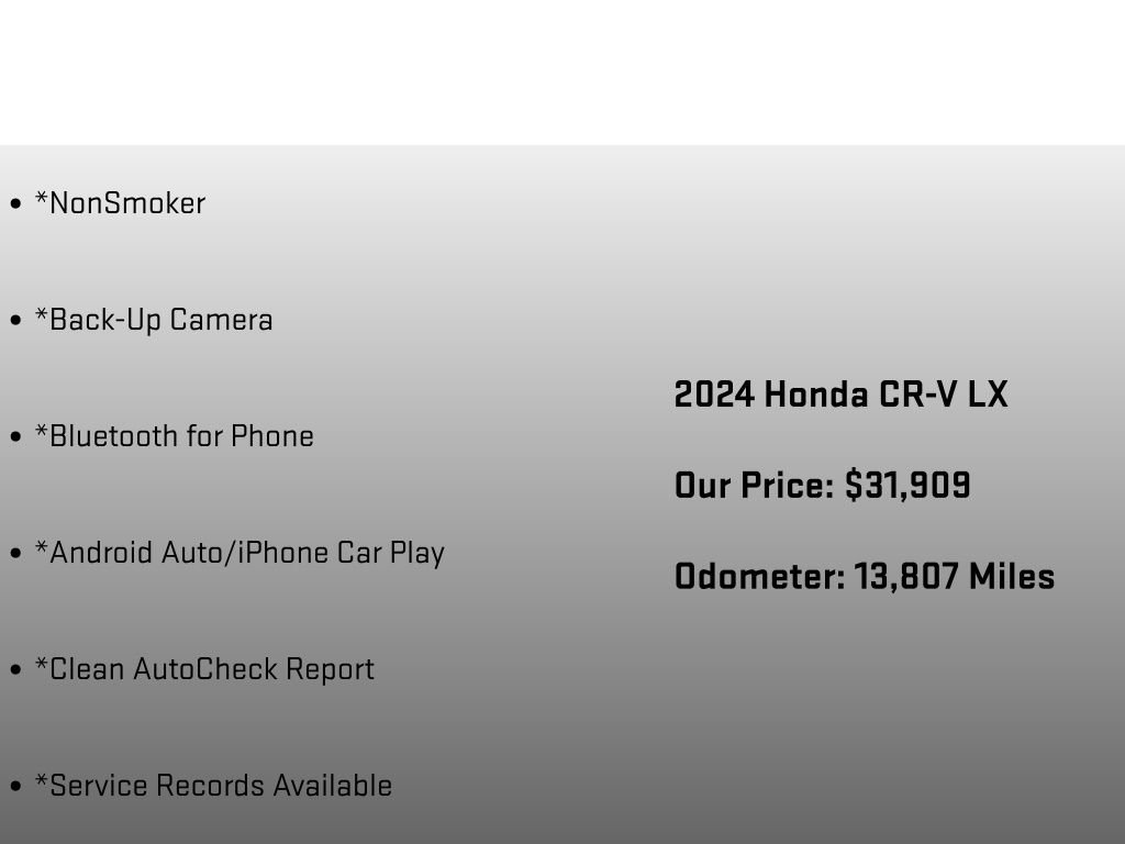 Used 2024 Honda CR-V LX image 6