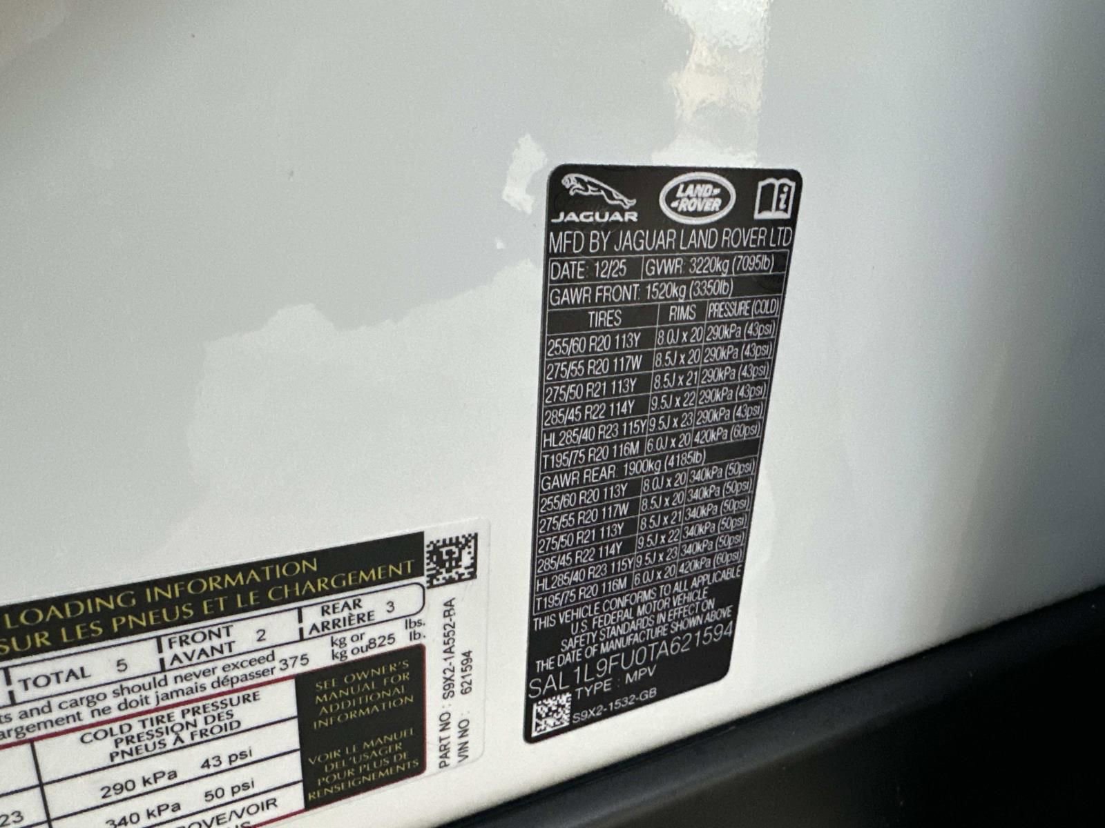 New 2026 Land Rover Range Rover Sport Dynamic SE image 22