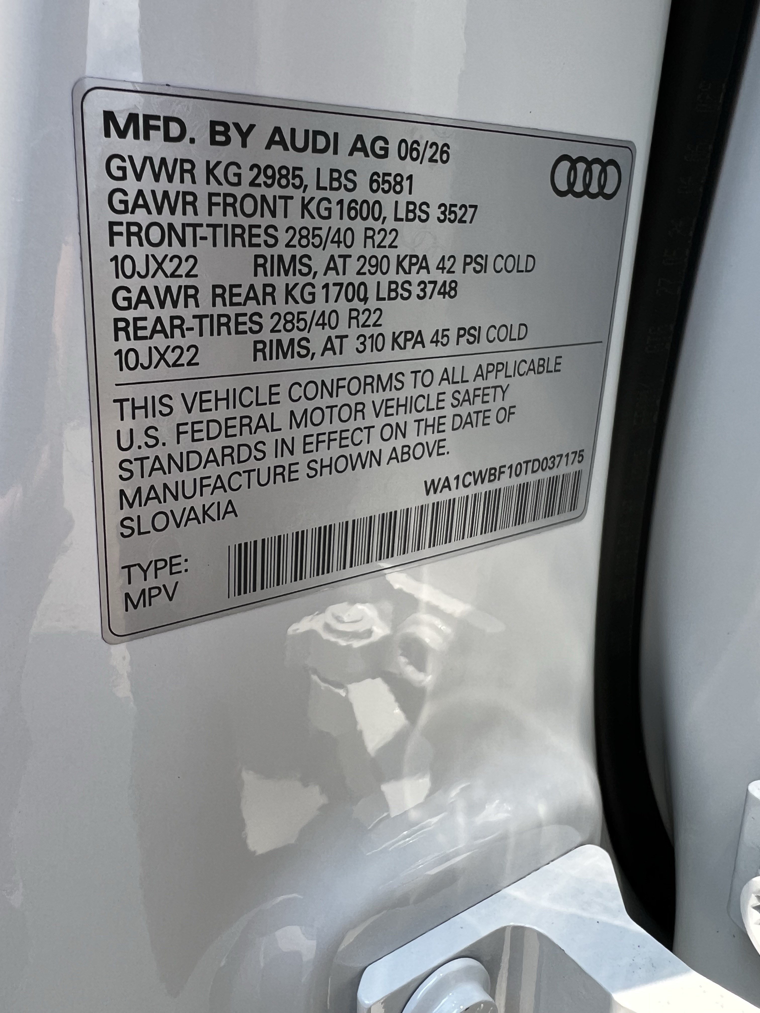 New 2026 Audi SQ8 Prestige AWD/4WD image 37
