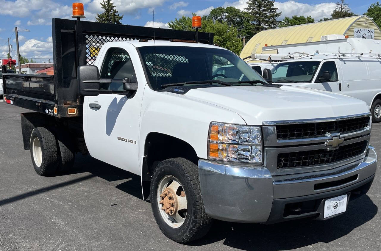 Used 2008 Chevrolet Silverado 3500 W/T w/ Snow Plow Prep Package AWD/4WD image 3
