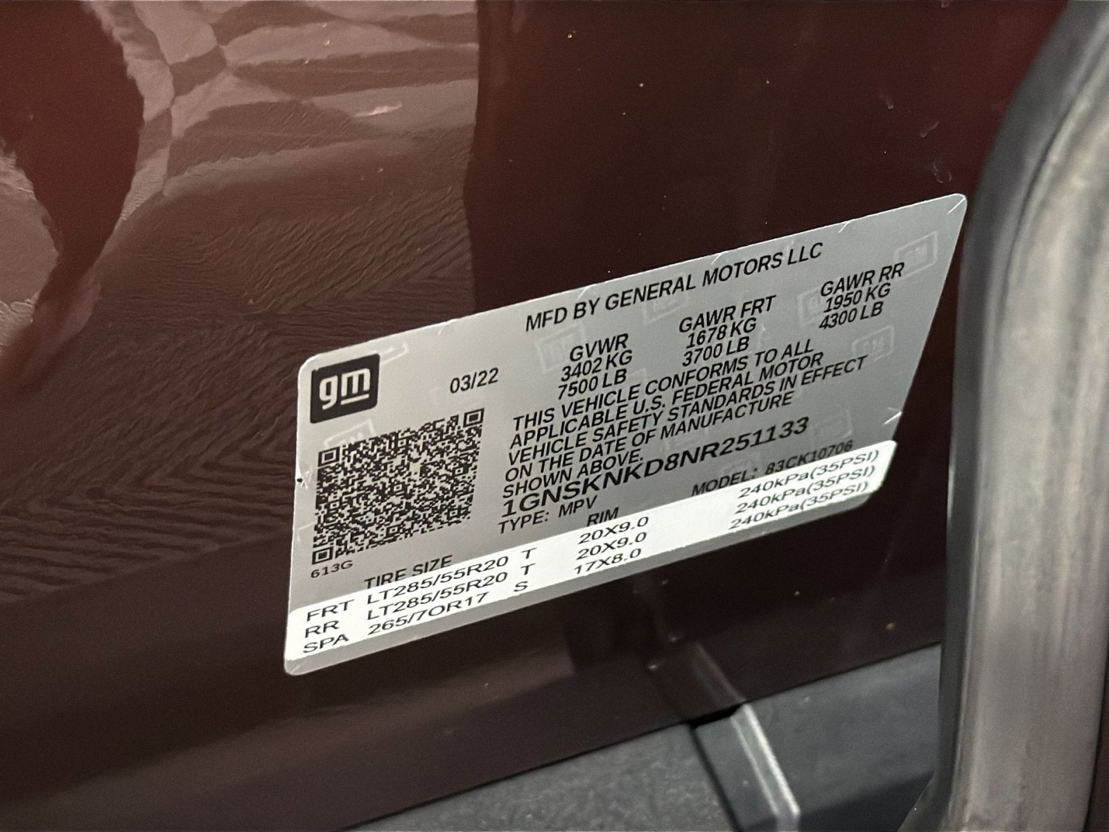 Used 2022 Chevrolet Tahoe LT w/ Luxury Package image 28