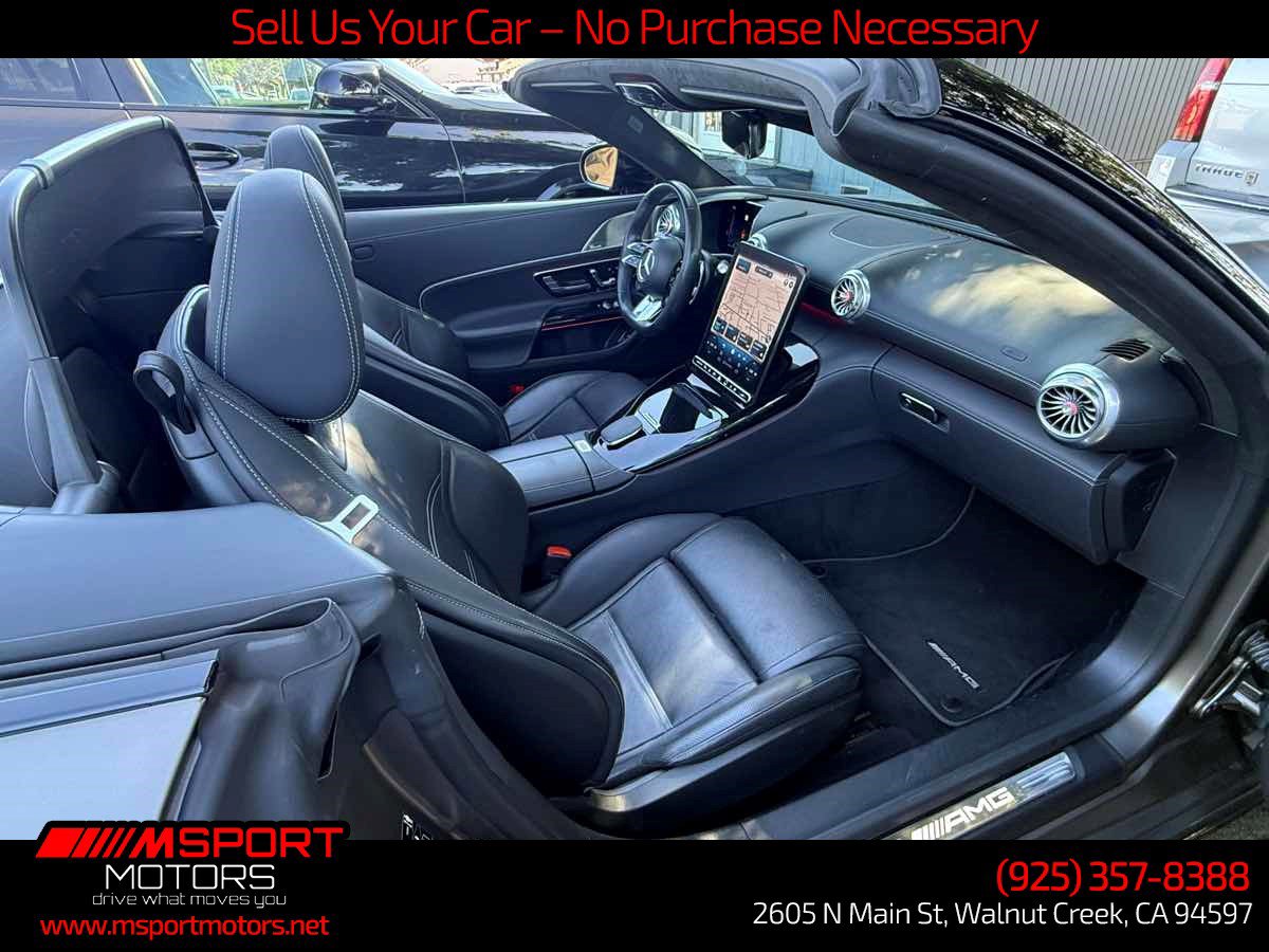 Used 2022 Mercedes-Benz SL 55 AMG 4MATIC w/ AMG Night Package II image 29