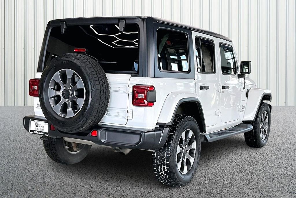 Used 2019 Jeep Wrangler Unlimited Sahara w/ Uconnect 4C Nav & Sound Group AWD/4WD image 6