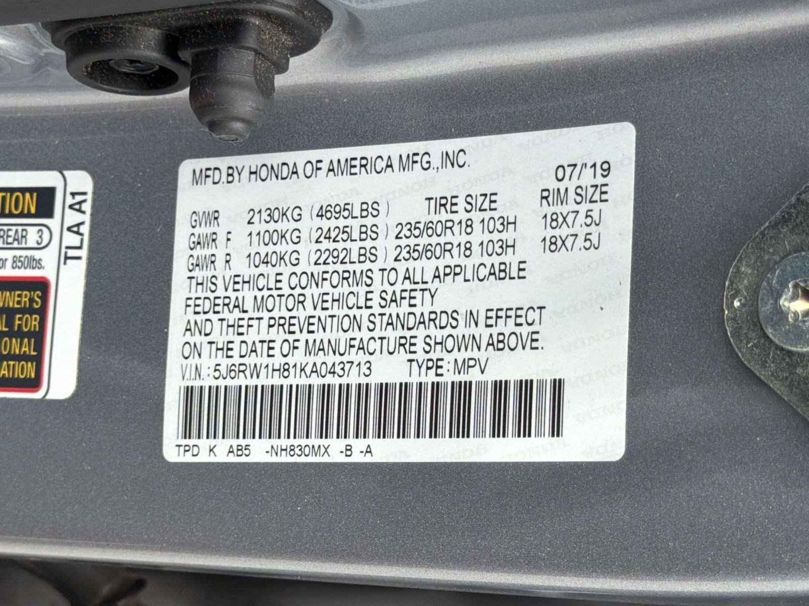 Used 2019 Honda CR-V EX-L image 26