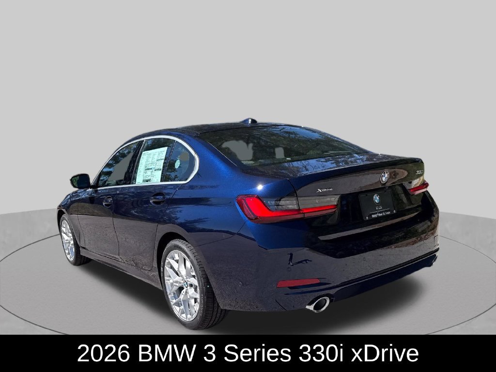New 2026 BMW 330i xDrive Sedan w/ Premium Package AWD/4WD image 3