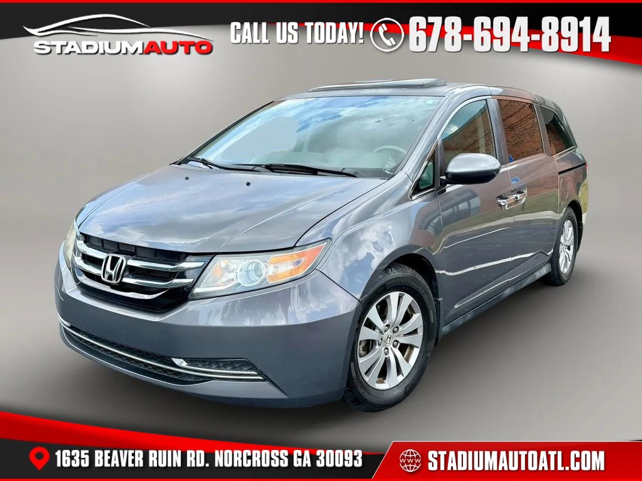 Used 2014 Honda Odyssey EX-L