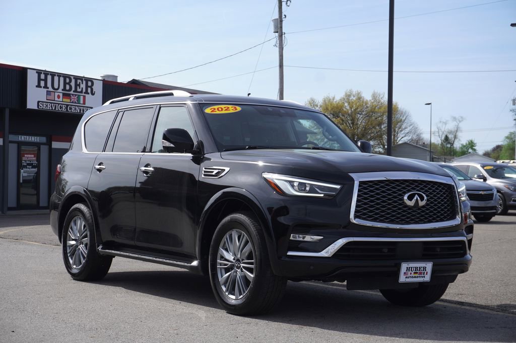 Used 2023 INFINITI QX80 Luxe w/ Cargo Package RWD image 9
