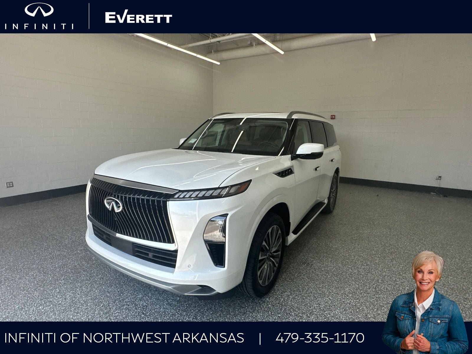 New 2027 INFINITI QX80 Luxe w/ Cargo Package