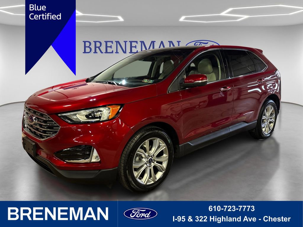 Certified 2019 Ford Edge Titanium w/ Cold Weather Package image 1