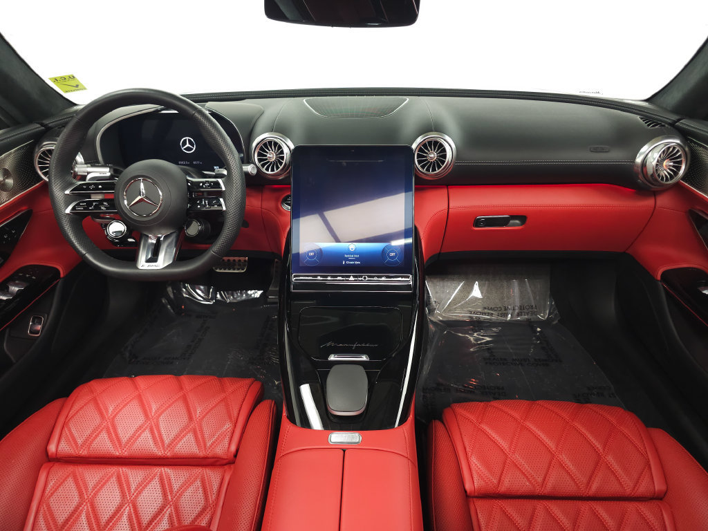 Certified 2024 Mercedes-Benz SL 63 AMG 4MATIC w/ Manufactur Interior Package image 27