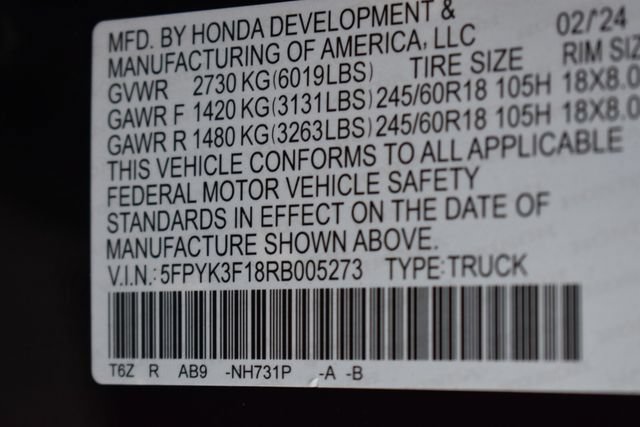 Used 2024 Honda Ridgeline Sport image 14
