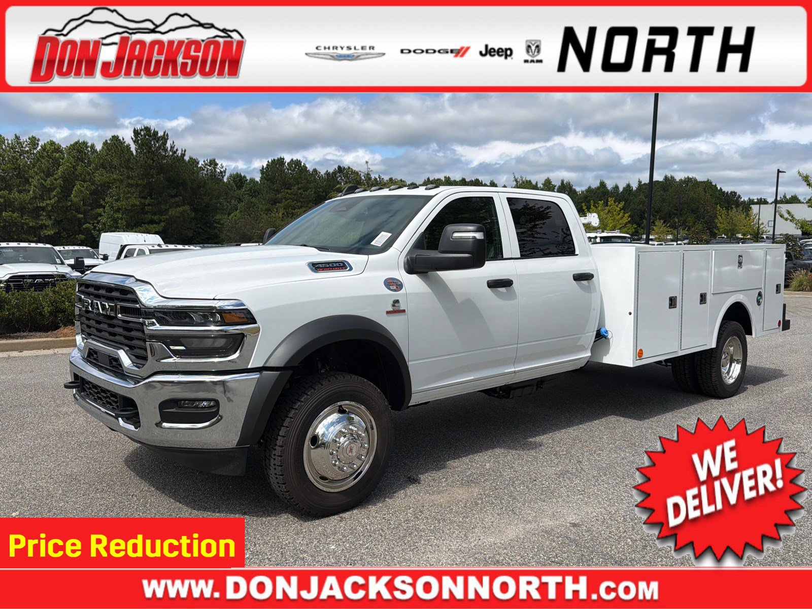 New 2026 RAM 4500 Tradesman w/ Chrome Appearance Group
