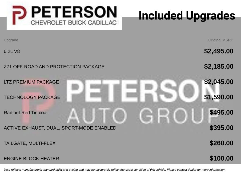 Certified 2025 Chevrolet Silverado 1500 LTZ AWD/4WD image 11