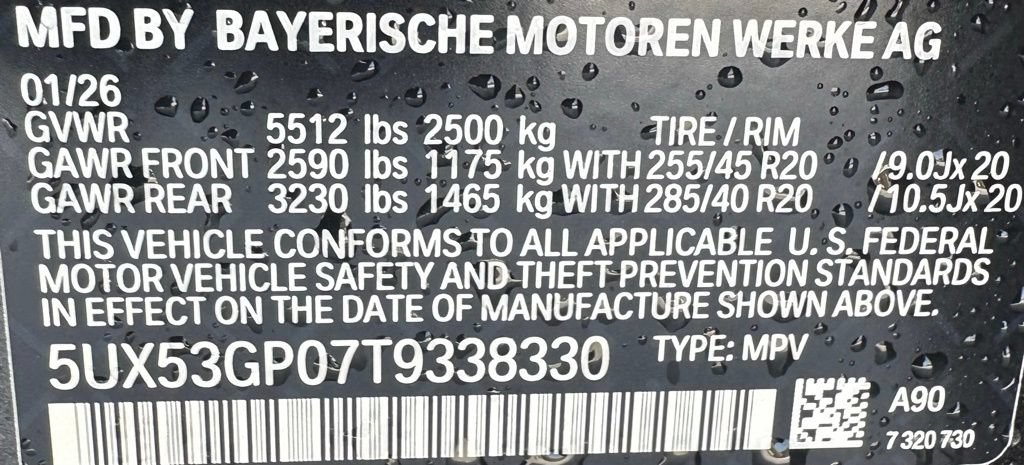 New 2026 BMW X3 xDrive30i w/ Premium Package AWD/4WD image 38
