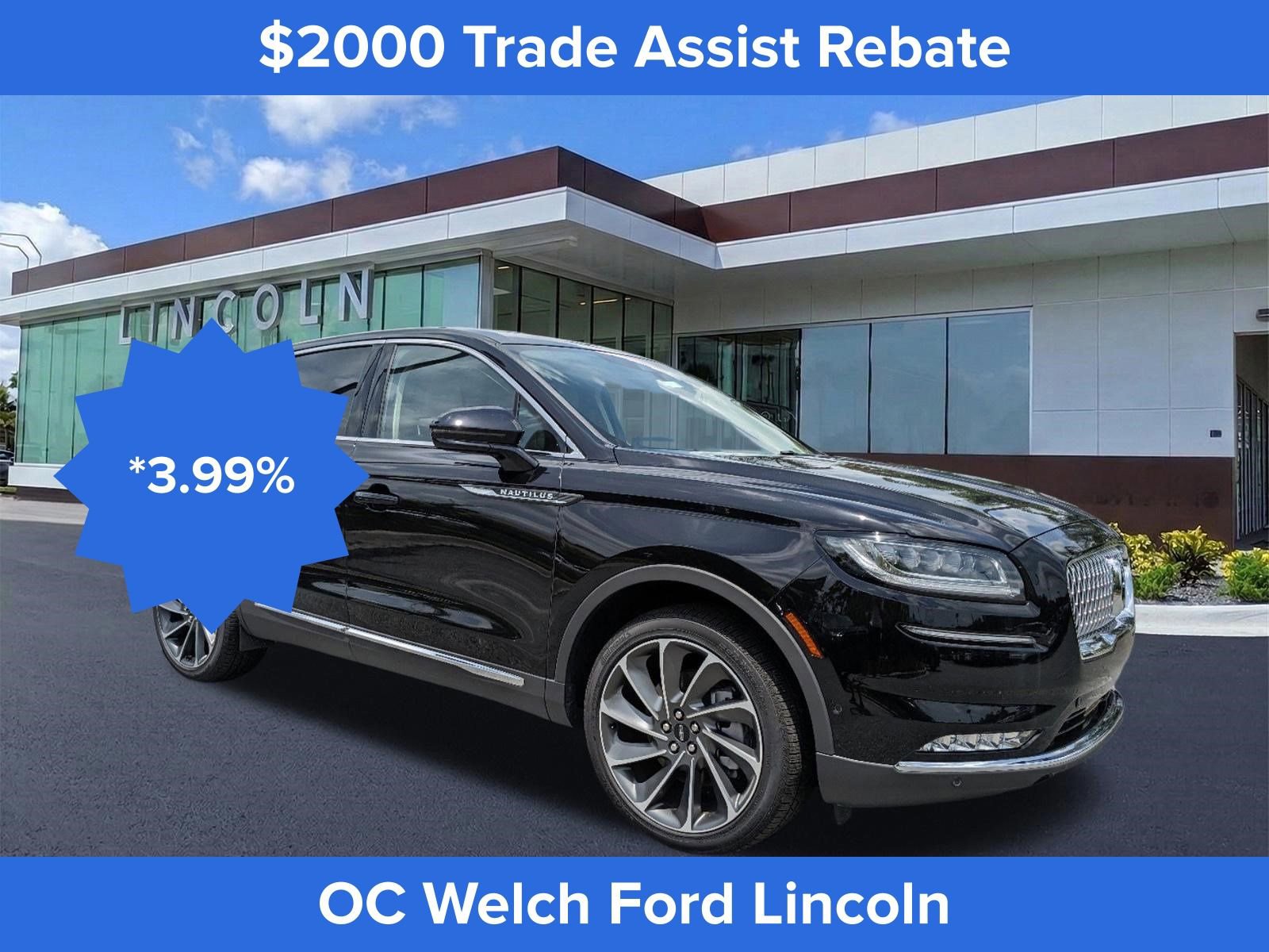Certified 2023 Lincoln Nautilus Reserve w/ Equipment Group 202A AWD/4WD image 3