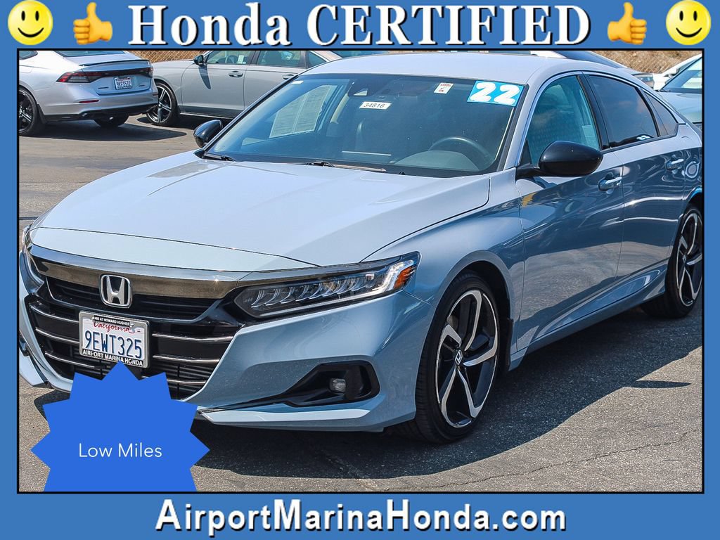Certified 2022 Honda Accord Sport Special Edition image 28