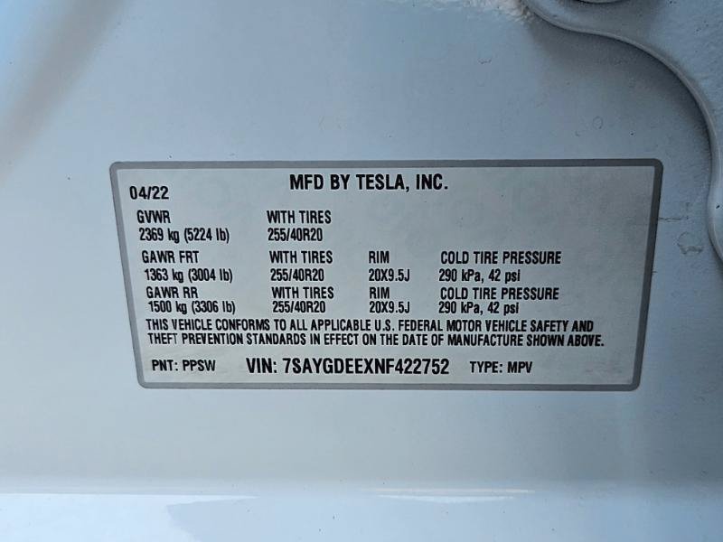 Used 2022 Tesla Model Y Long Range AWD/4WD image 36