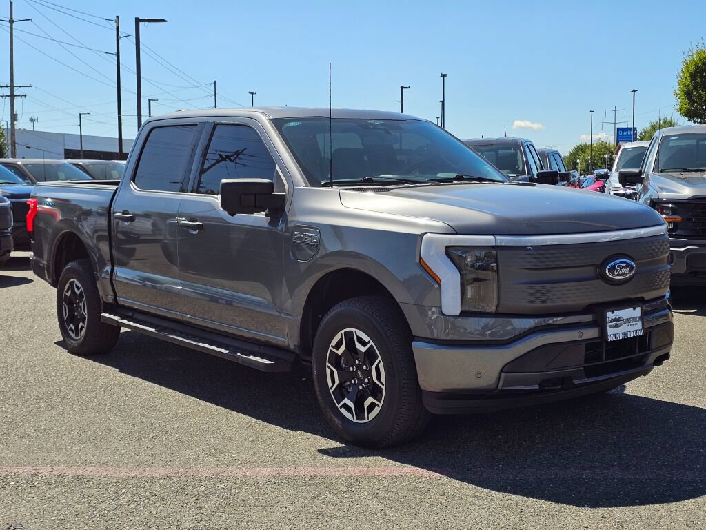 Certified 2023 Ford F150 Lightning XLT w/ Tow Technology Package AWD/4WD image 3