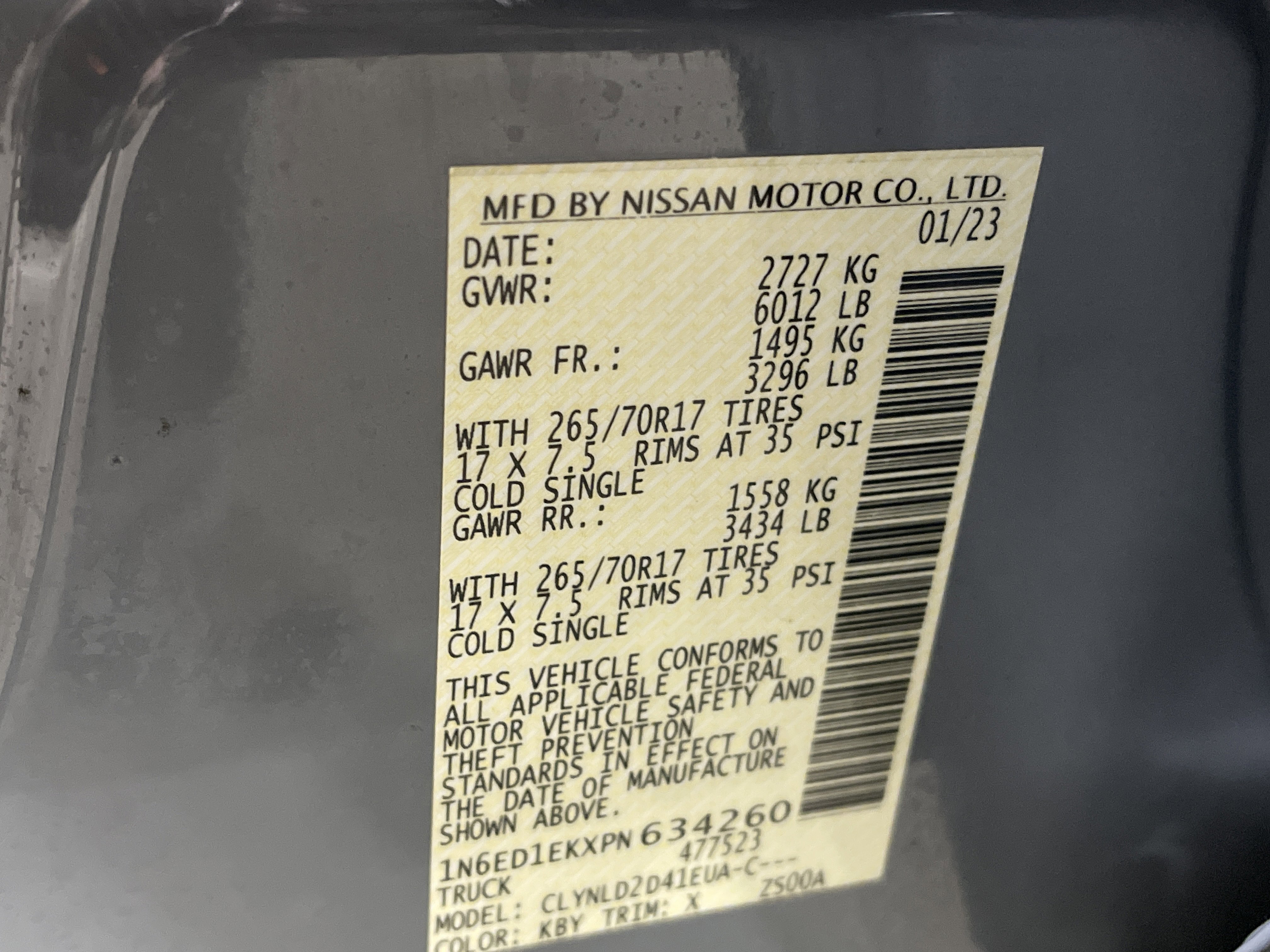 Used 2023 Nissan Frontier PRO-4X w/ Pro Convenience Package image 28