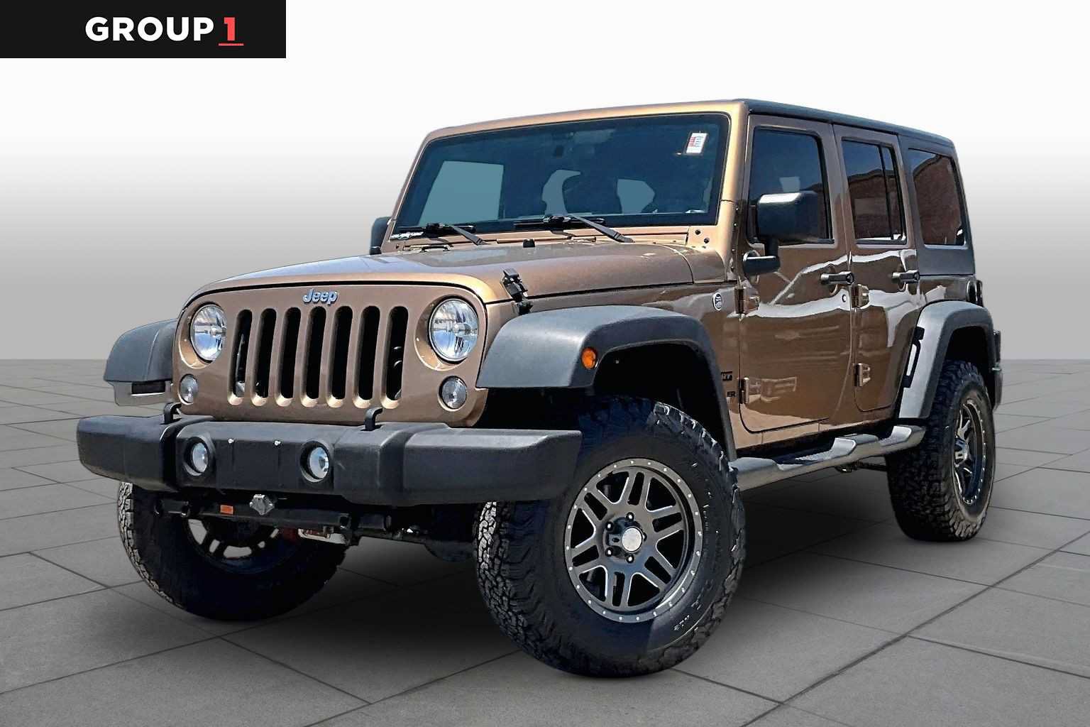 Used 2015 Jeep Wrangler Unlimited Sport w/ Connectivity Group AWD/4WD image 1