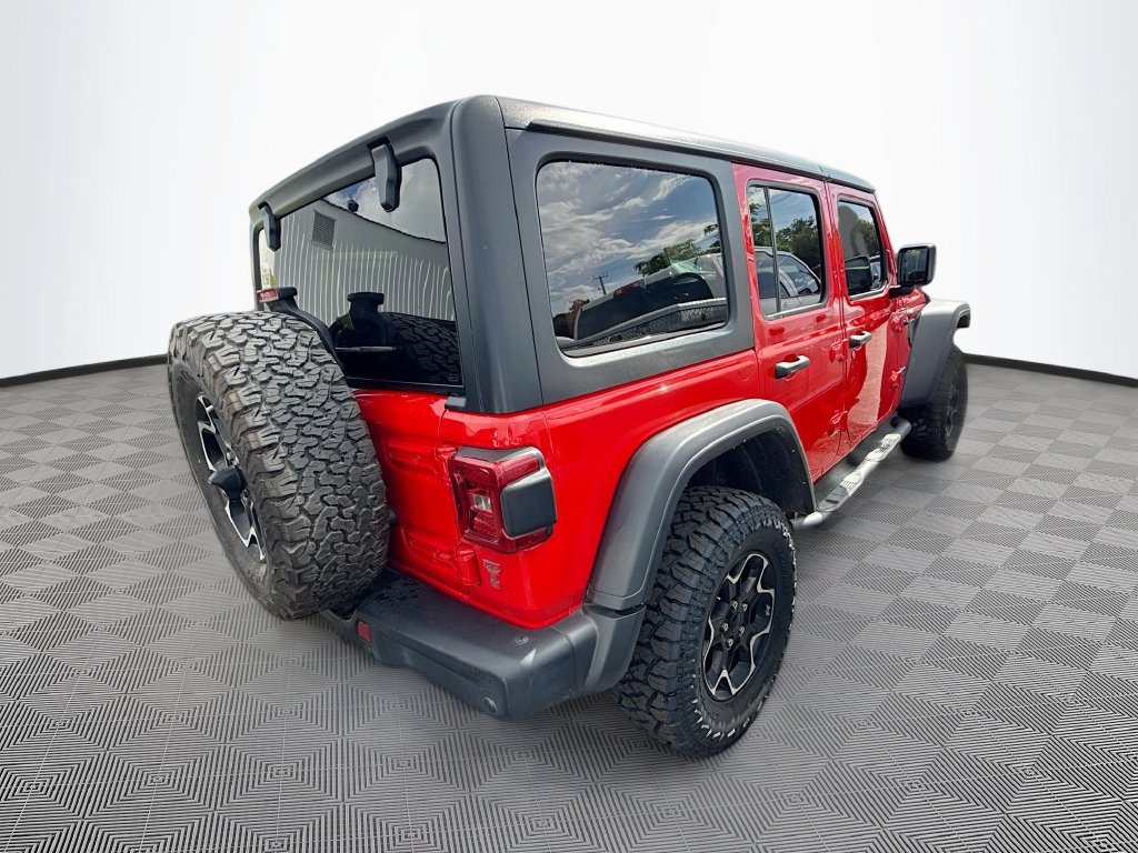 Certified 2021 Jeep Wrangler Unlimited Rubicon 4xe w/ Steel Bumper Group AWD/4WD image 8