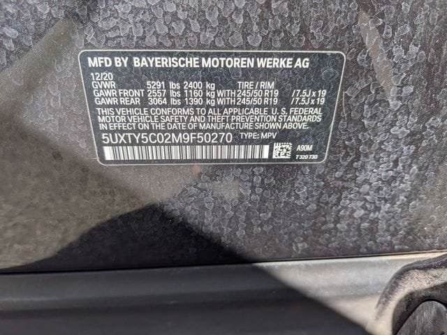 Used 2021 BMW X3 xDrive30i w/ Convenience Package AWD/4WD image 31
