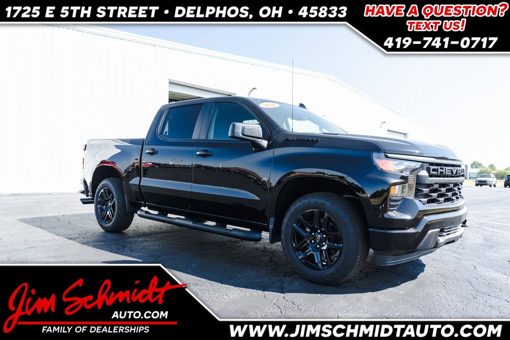 New 2026 Chevrolet Silverado 1500 Custom w/ Turbomax Blackout Package image 1
