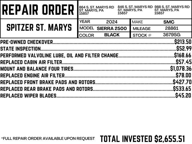 Used 2024 GMC Sierra 2500 AT4 w/ Technology Package image 2