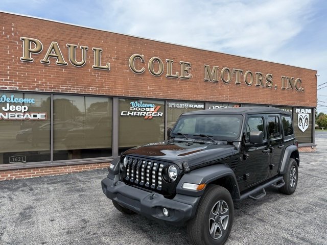 Used 2022 Jeep Wrangler Unlimited Sport image 1
