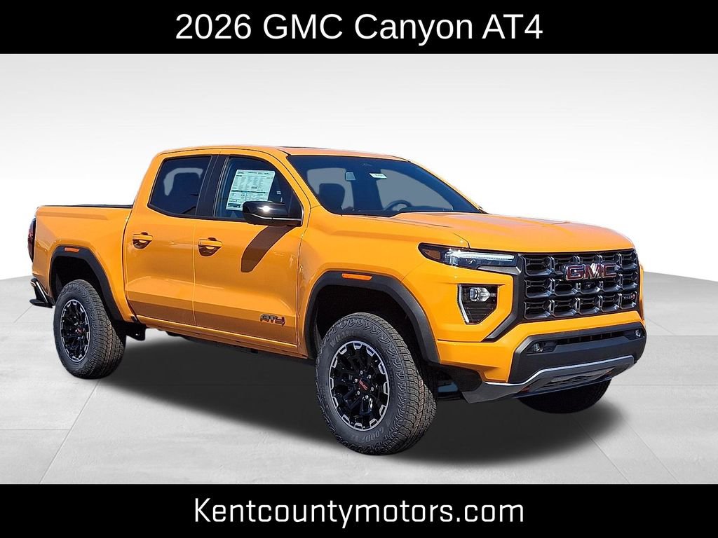 New 2026 GMC Canyon AT4