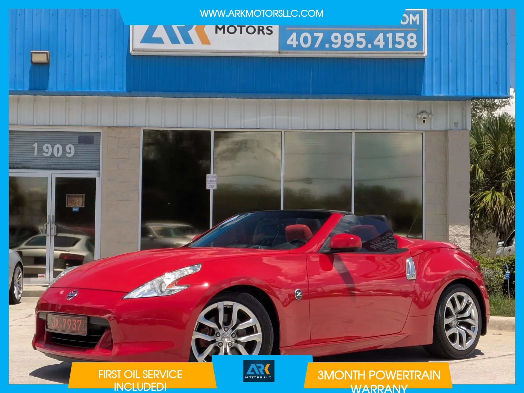 Used 2012 Nissan 370Z Roadster RWD image 1