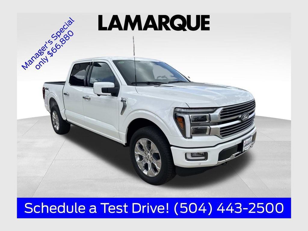 Certified 2026 Ford F150 Platinum w/ Equipment Group 700A Standard