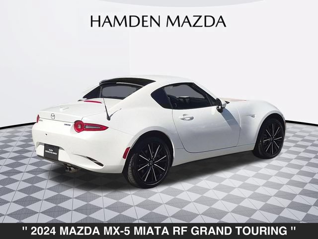 Certified 2024 MAZDA MX-5 Miata RF Grand Touring w/ Weather Package RWD image 4