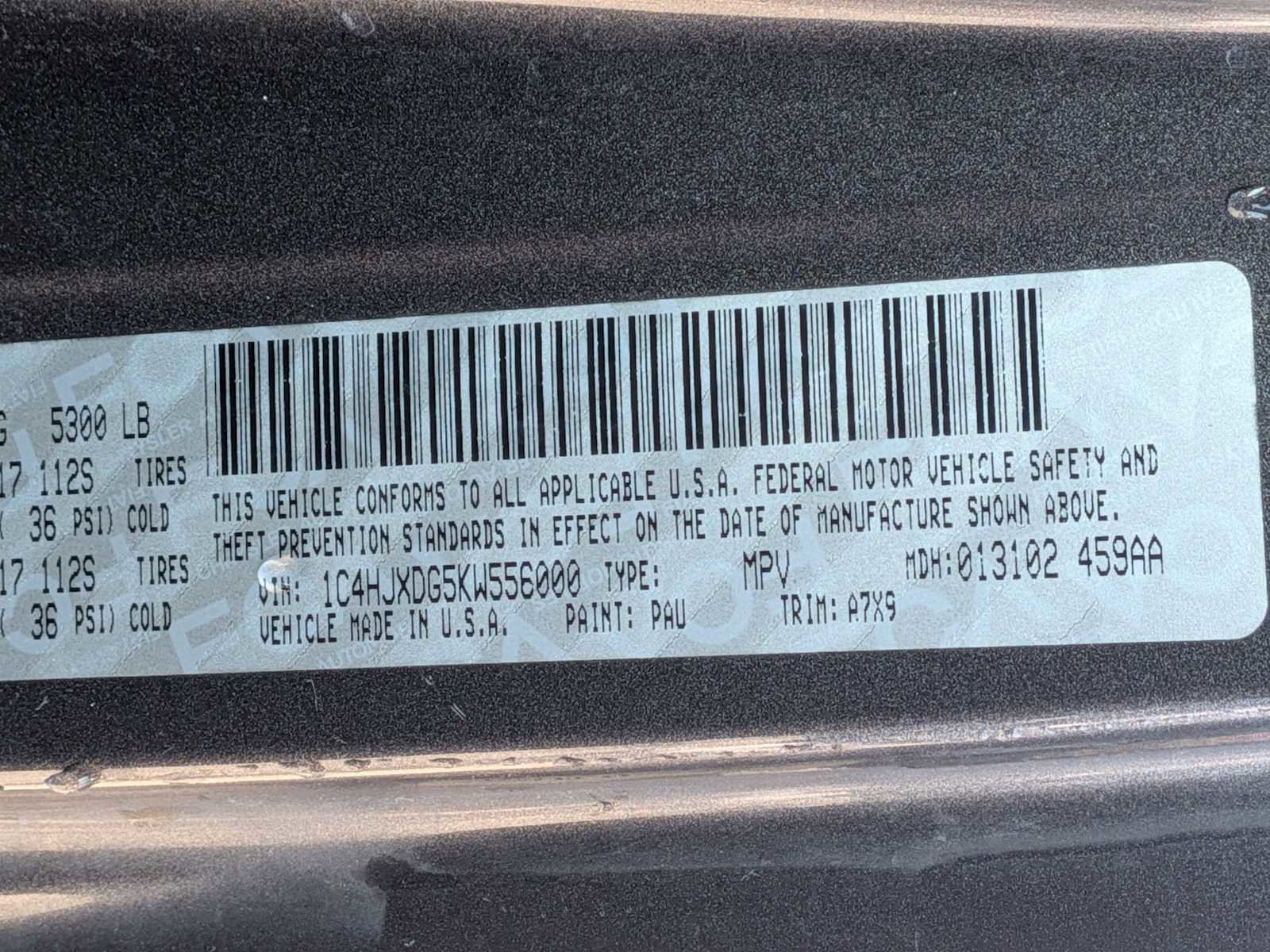 Used 2019 Jeep Wrangler Unlimited Sport S AWD/4WD image 32