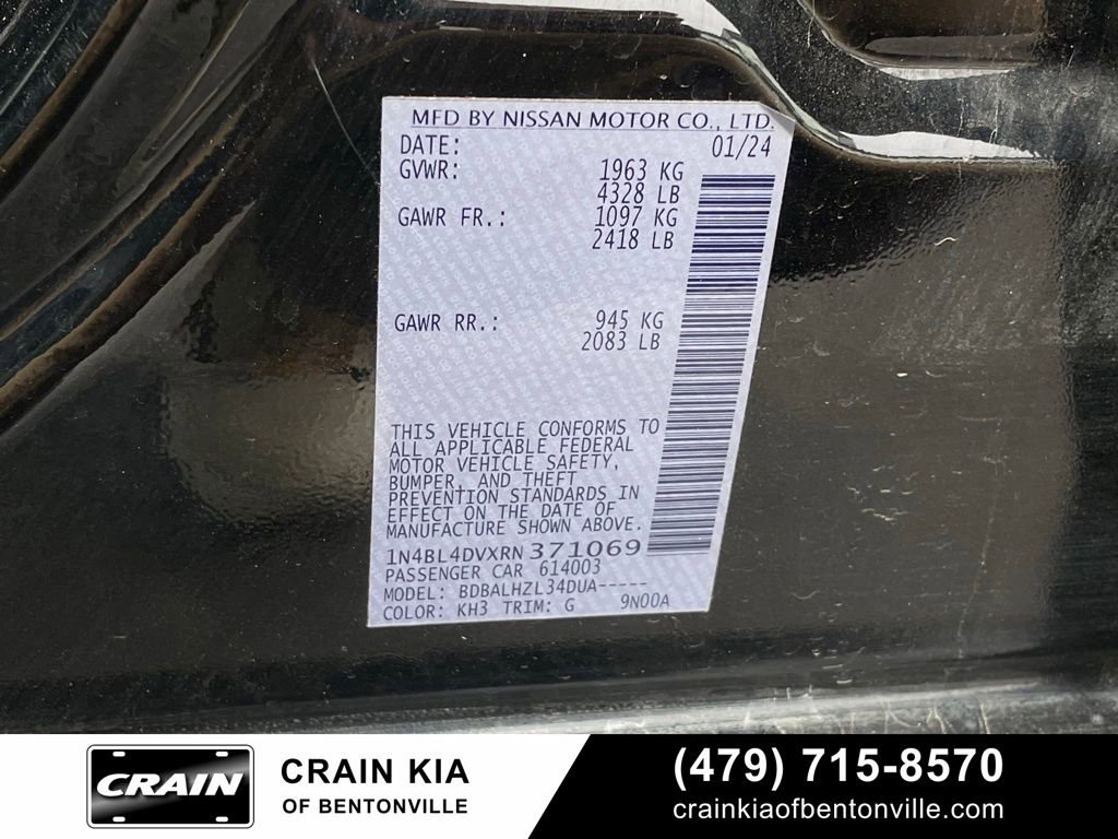 Used 2024 Nissan Altima 2.5 SV image 34