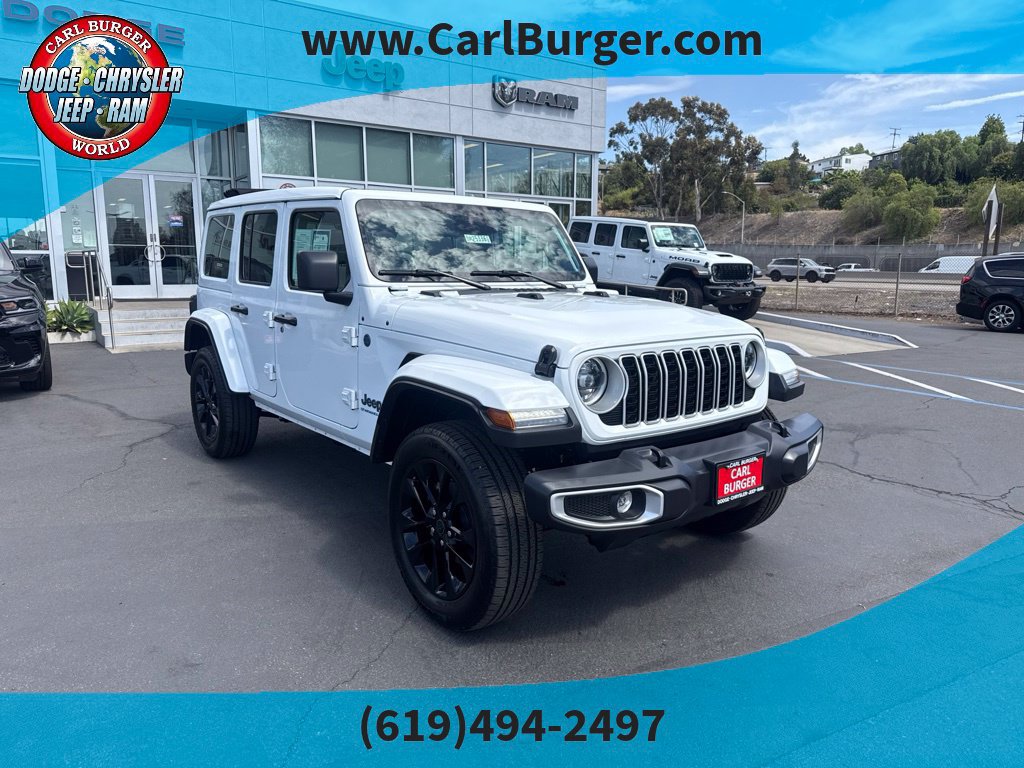 Certified 2025 Jeep Wrangler Unlimited Sahara w/ Safety Group AWD/4WD image 1