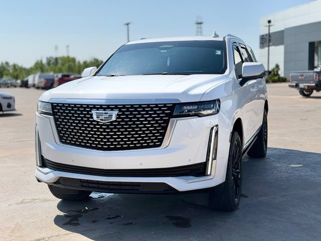 Used 2021 Cadillac Escalade Premium Luxury w/ Driver Assist Tech Package RWD image 2