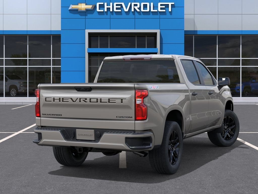 New 2026 Chevrolet Silverado 1500 Custom w/ LPO, Dark Essentials Package AWD/4WD image 4