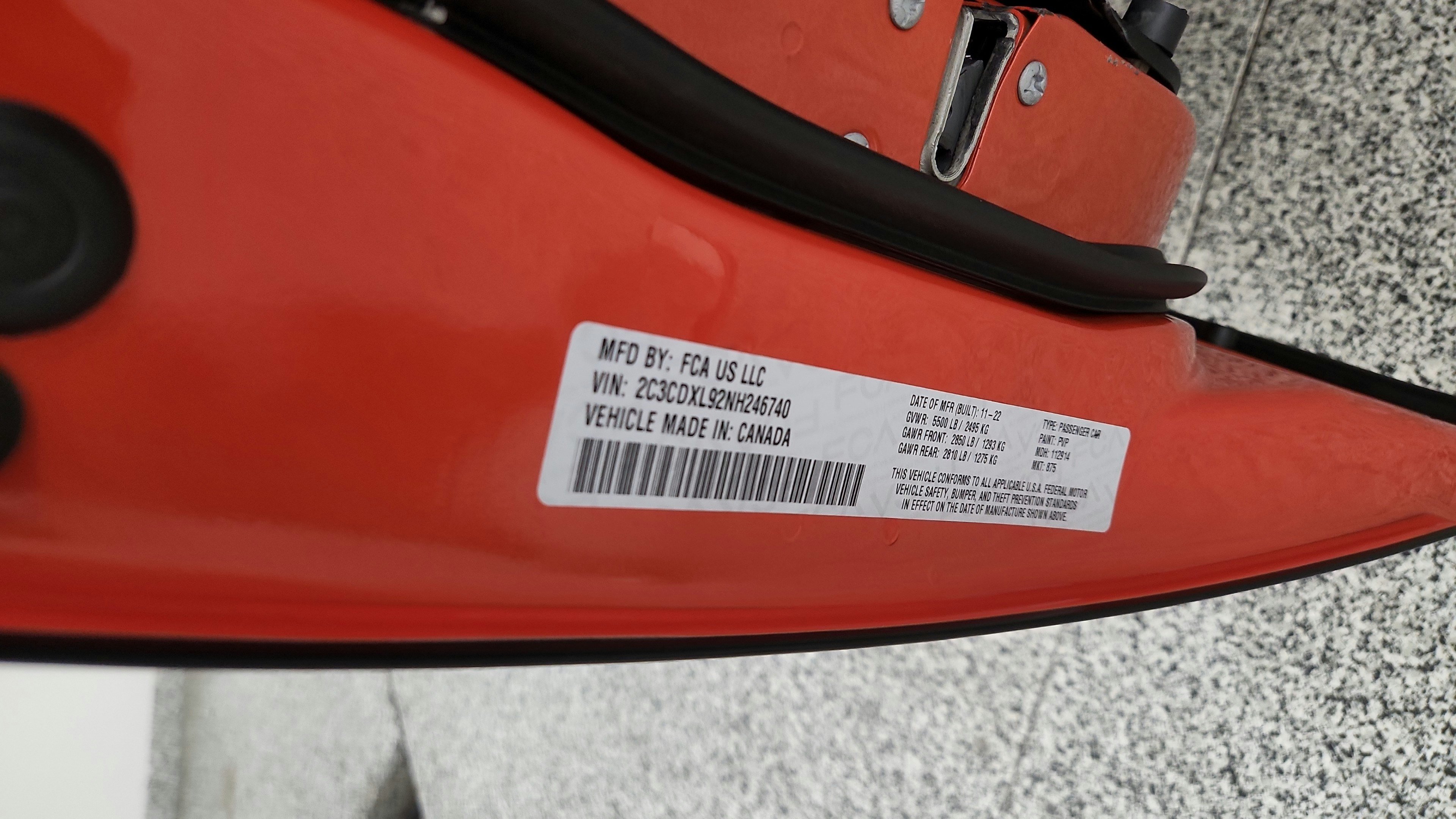 Used 2022 Dodge Charger SRT Hellcat RWD image 20