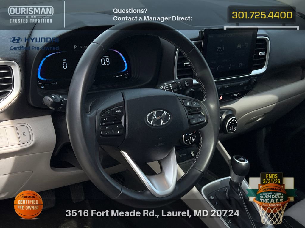 Certified 2025 Hyundai Venue SEL image 8
