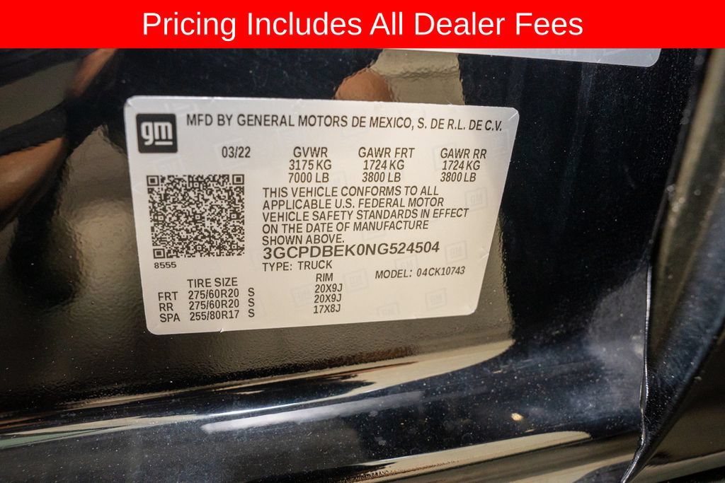 Used 2022 Chevrolet Silverado 1500 Custom AWD/4WD image 19