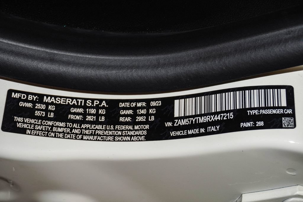 Certified 2024 Maserati Ghibli Modena Q4 AWD/4WD image 30