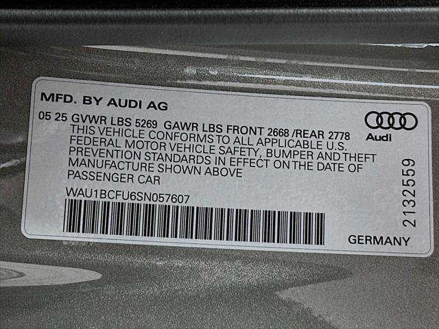 Certified 2025 Audi A5 2.0T Premium w/ Convenience Package AWD/4WD image 30