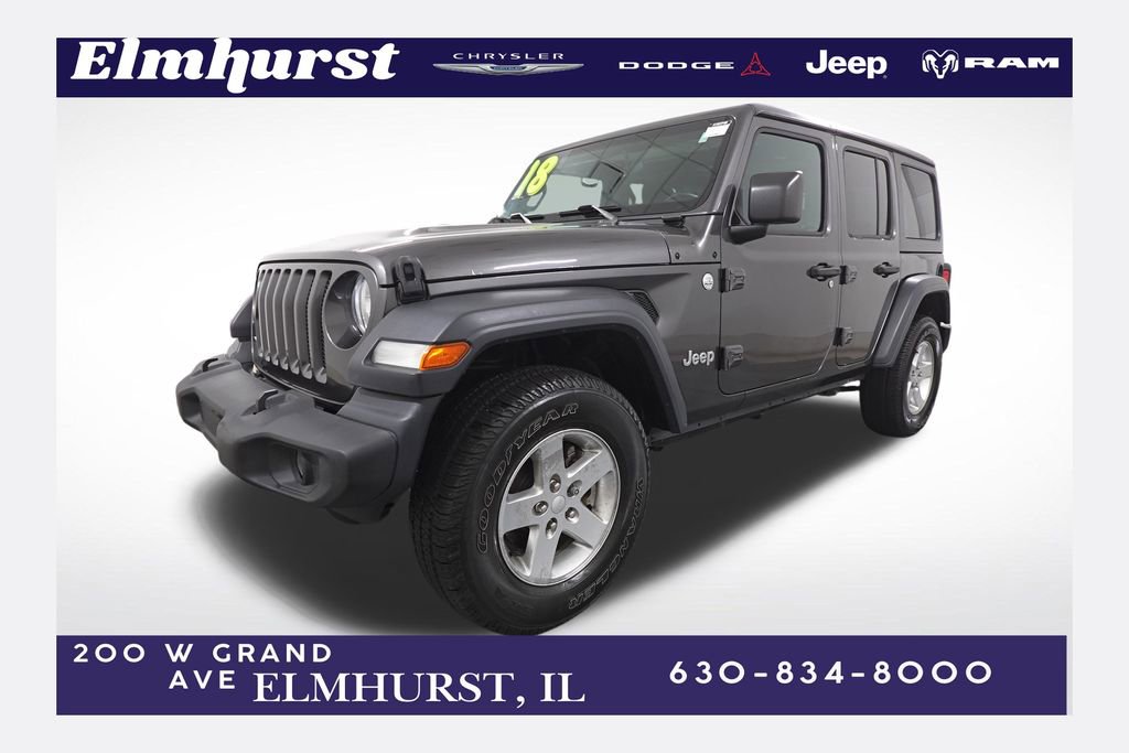 Used 2018 Jeep Wrangler Unlimited Sport