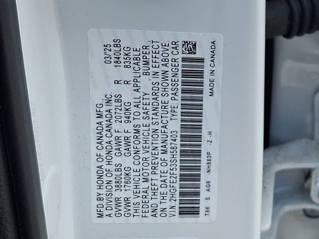 Used 2025 Honda Civic Sport image 27