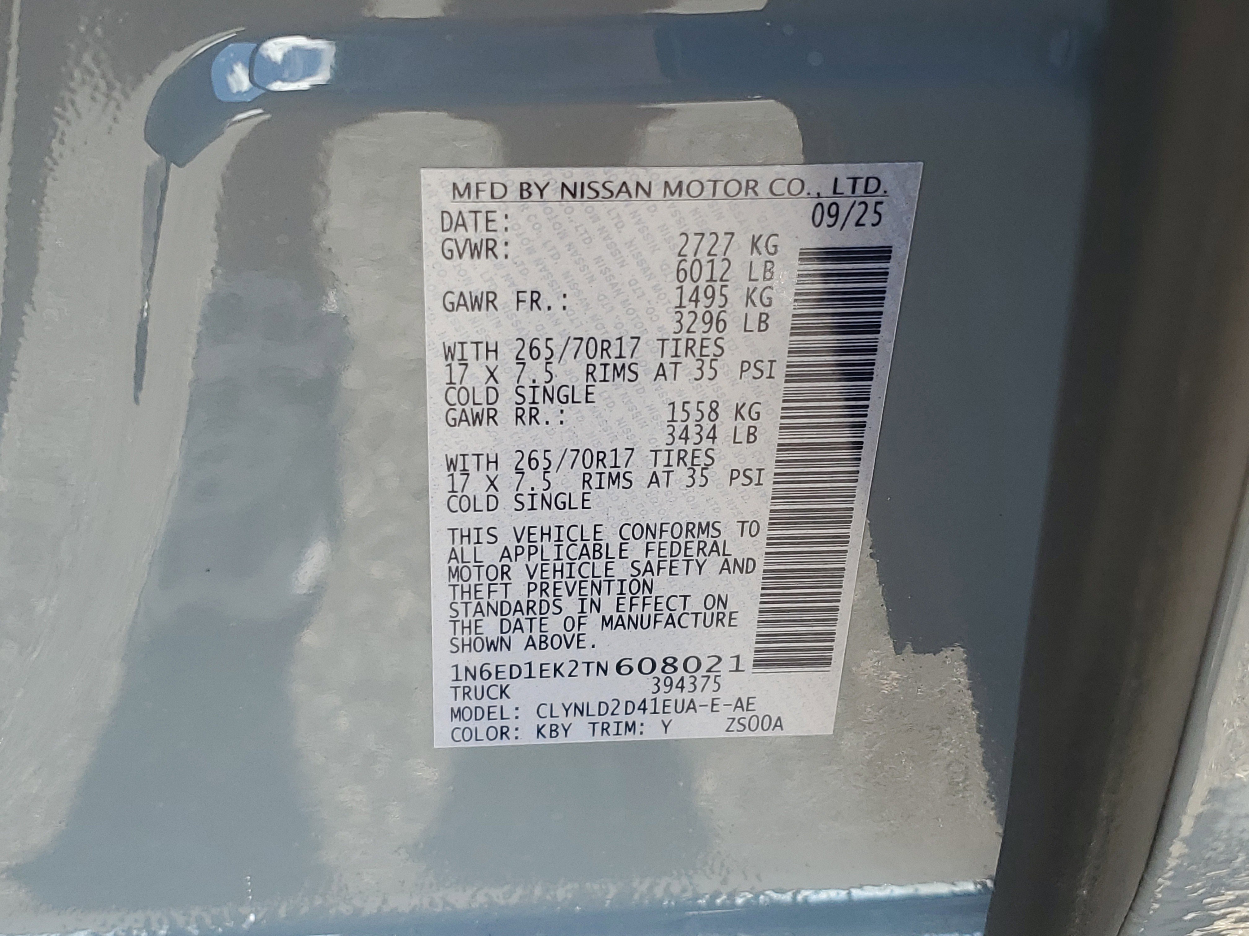 New 2026 Nissan Frontier PRO-4X w/ Pro Premium Package image 18